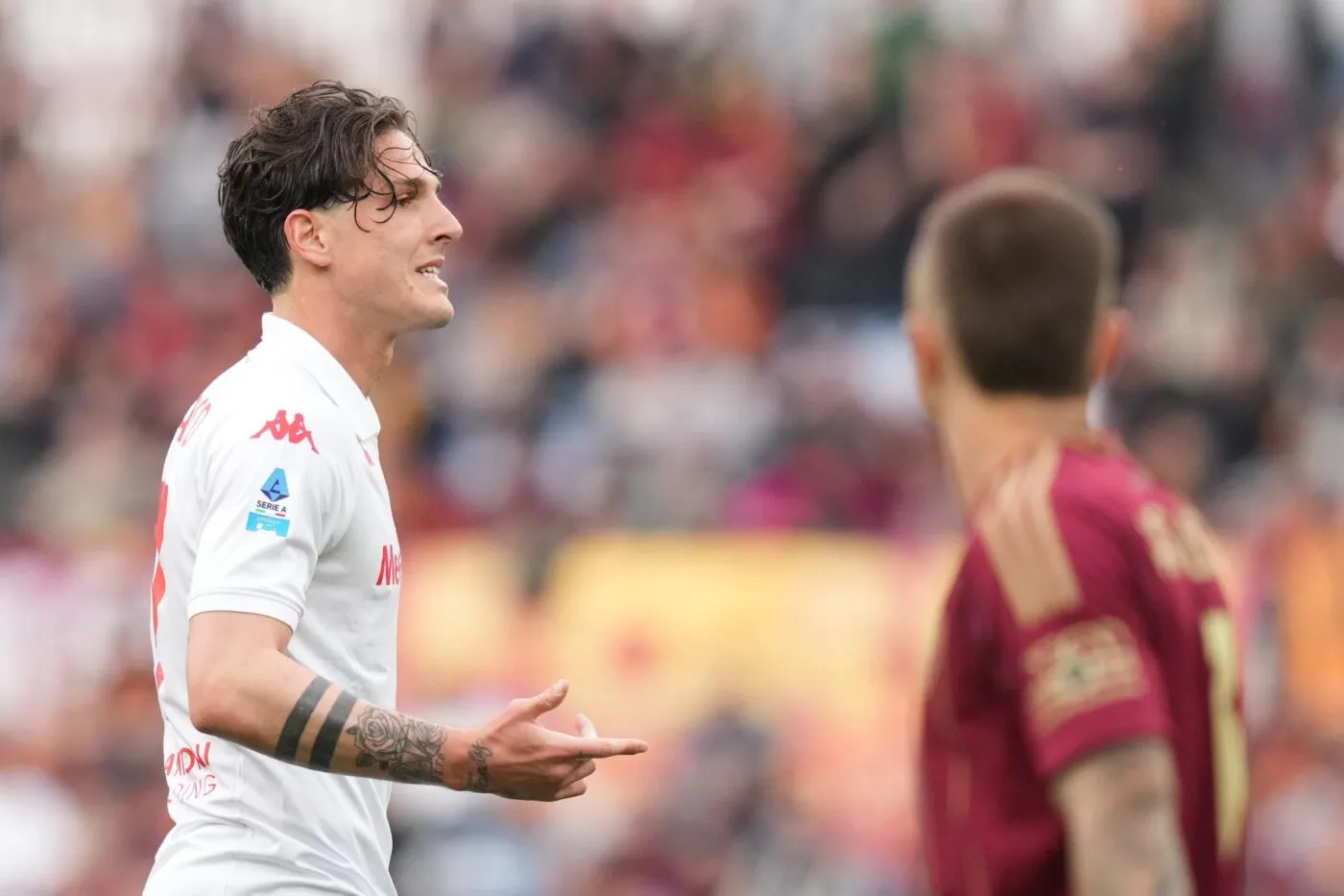 Zaniolo aurait « uriné sur les installations du club », selon la Roma